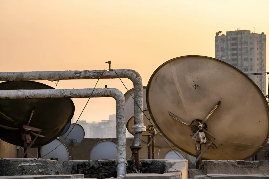 استقبال الأقمار الصناعية