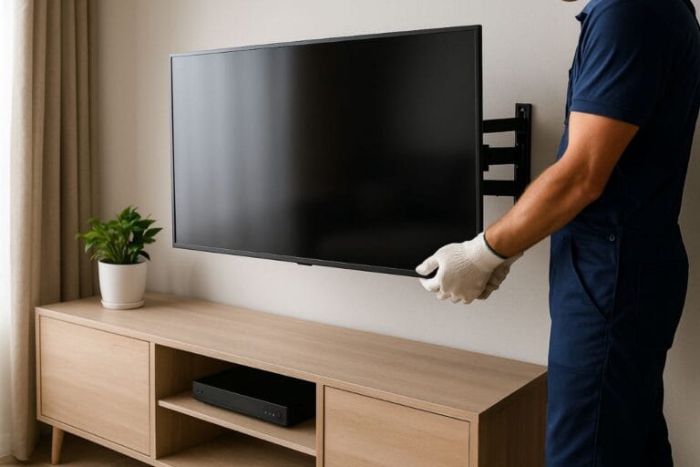 تركيب شاشة تلفزيون LED وسمارت في الرياض