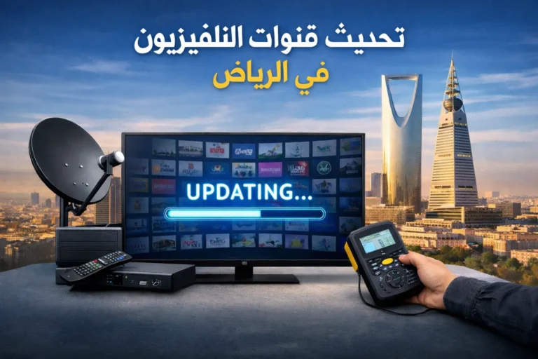 تحديث قناة التلفزيون