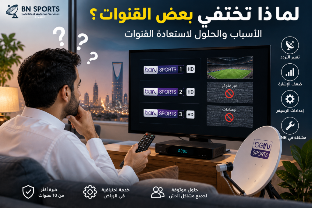 لماذا تختفي بعض القنوات