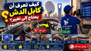 كابل الدش يحتاج إلى تغيير